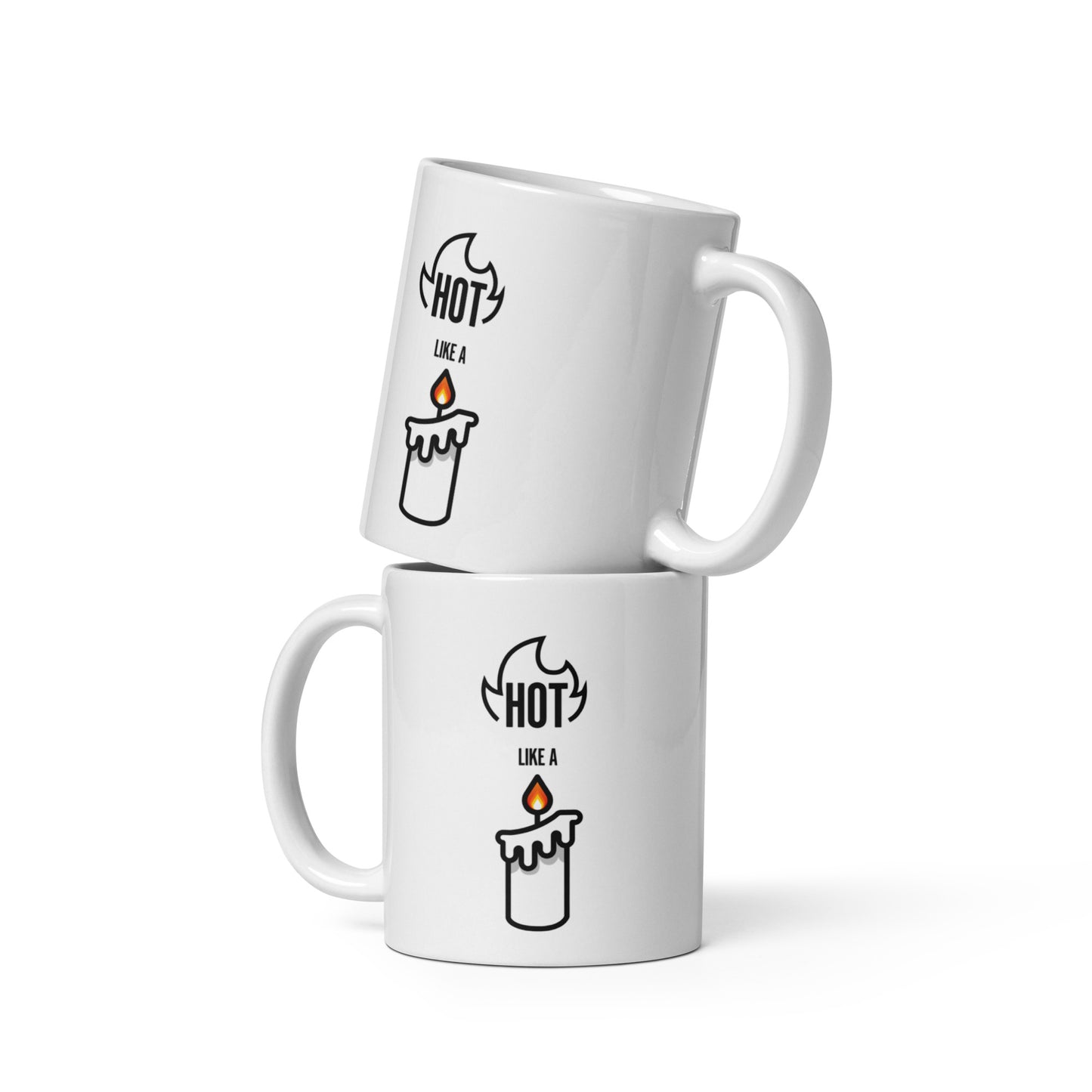 HOT LIKE A CANDLE® Mug white