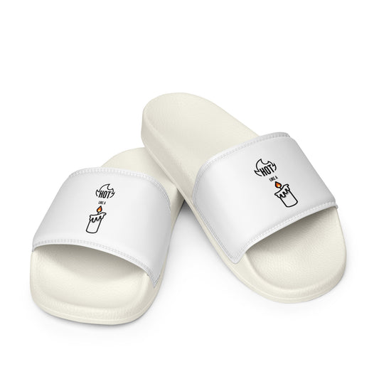 HOT LIKE A CANDLE - Men’s slides