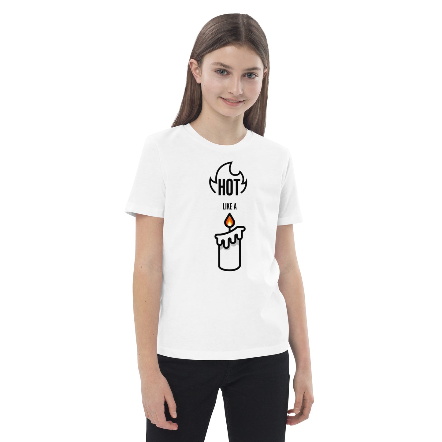 HOT LIKE A CANDLE- Kids T-shirt