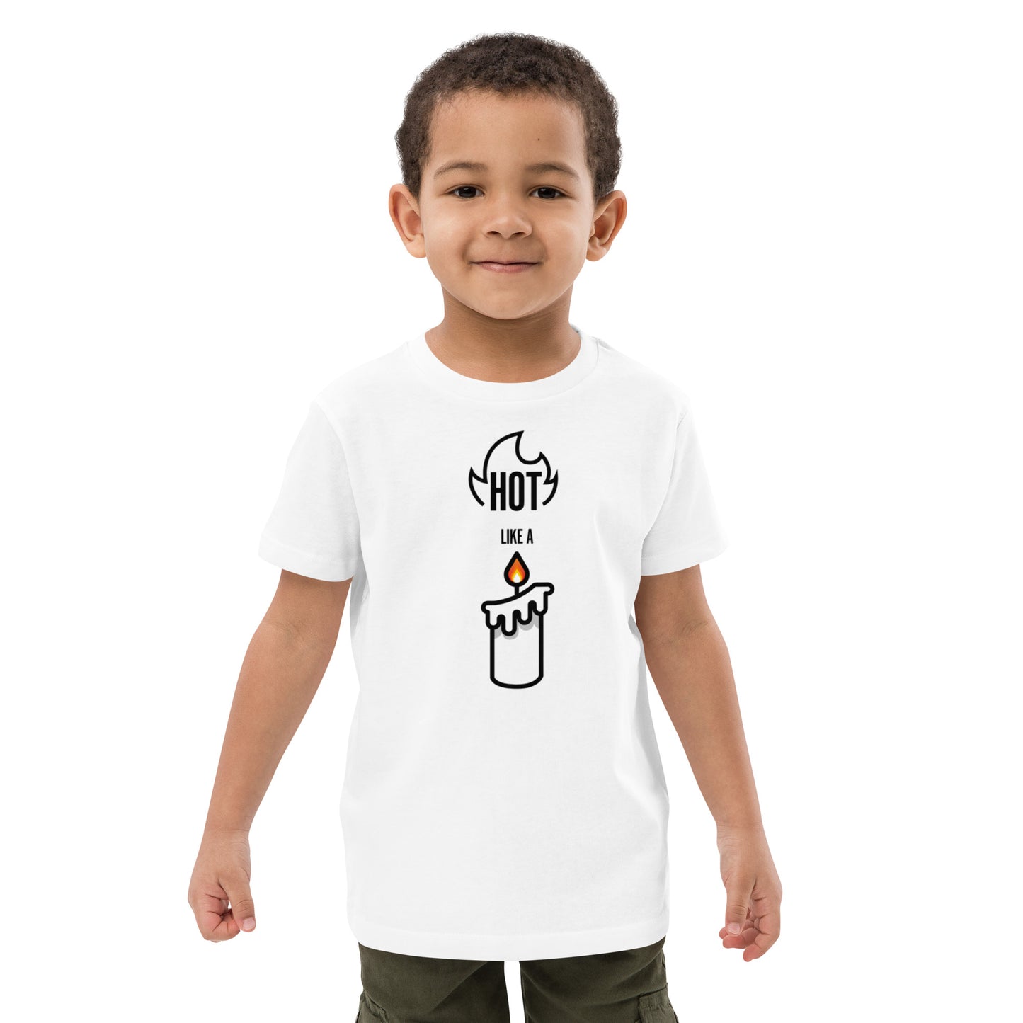 HOT LIKE A CANDLE- Kids T-shirt