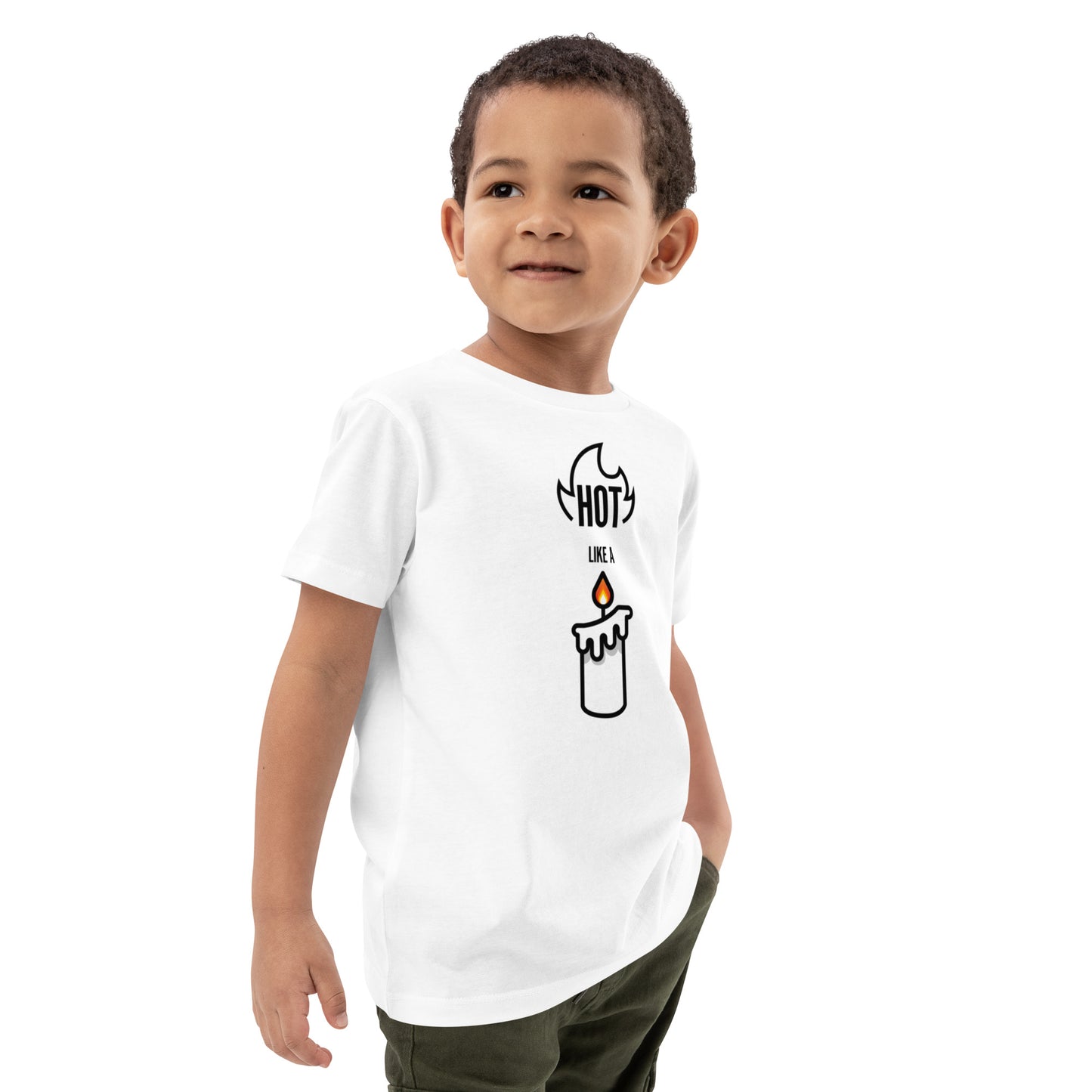 HOT LIKE A CANDLE- Kids T-shirt