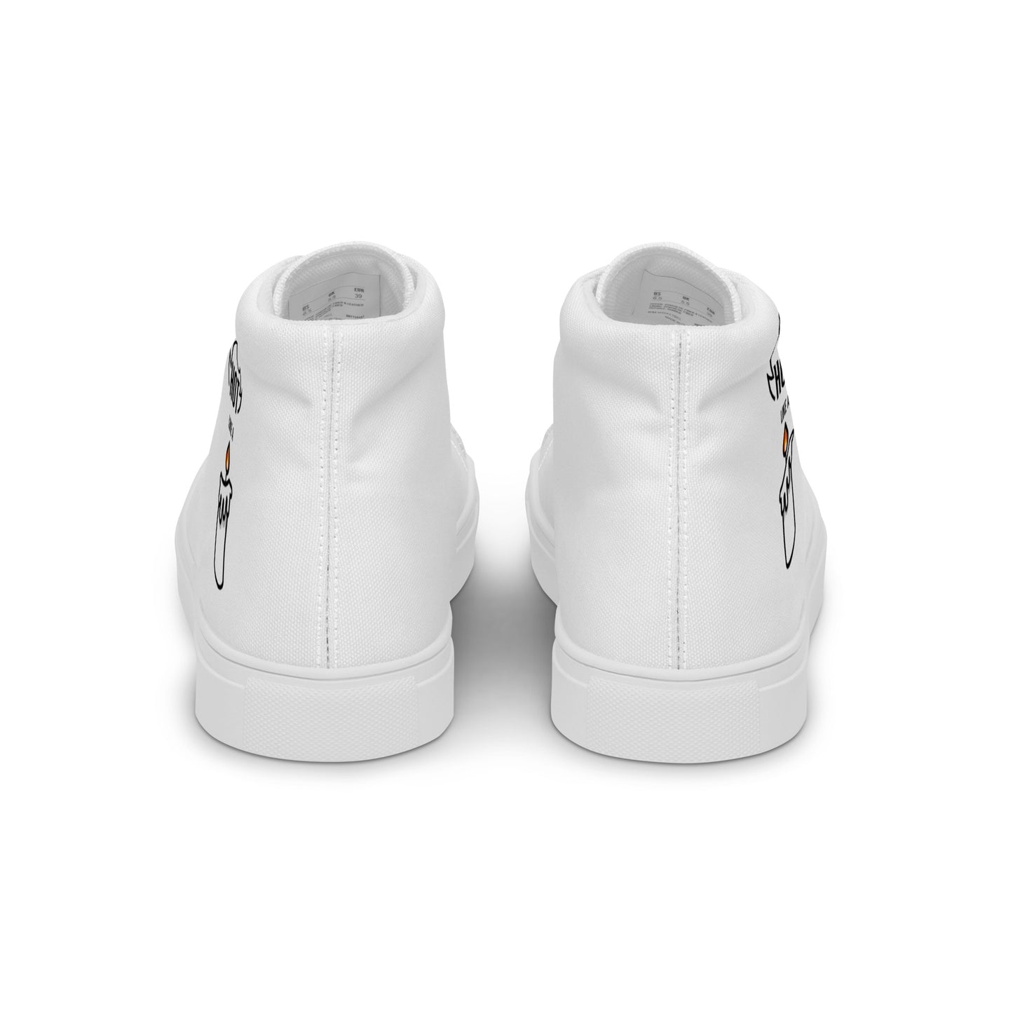 HOT LIKE A CANDLE - Women’s high top canvas shoes